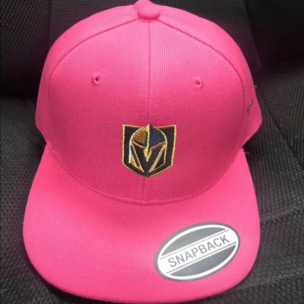 Golden knights pink hat